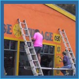 thumbnail of carved sign