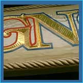 thumbnail of carved sign